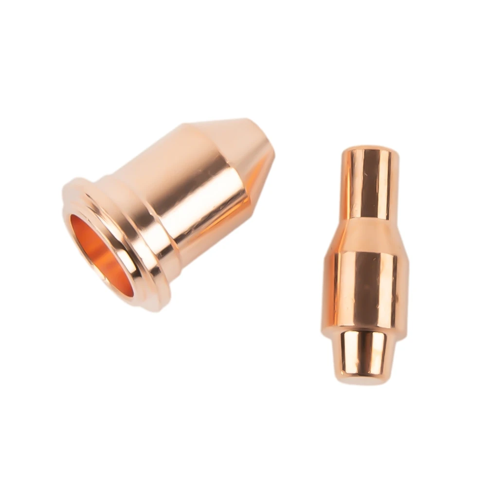 

Brand New Industrial Nozzles Electrodes Plasma Titanium Welding 10 Pcs / Set 56576 Electrode 56811（0.9mm）45A Parts