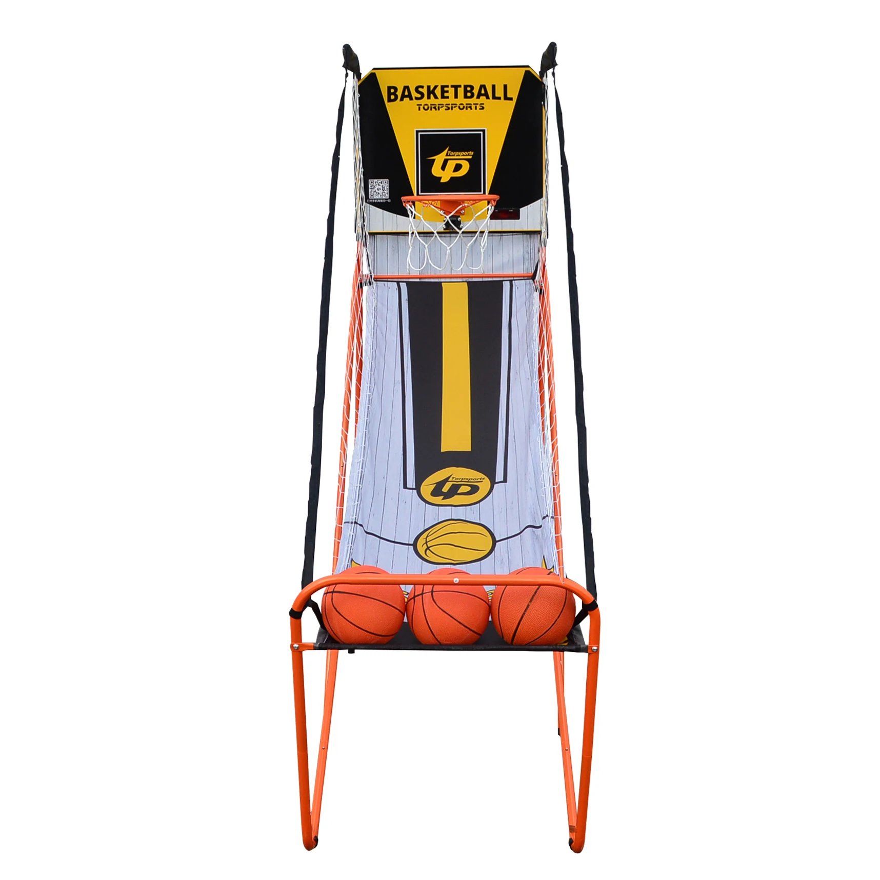 Luxury Two Person Scoring Shooting Machine Bold and Reinforced Quick Assembly Folding Two Person Basketball Frame Basketball Mac