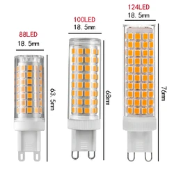 G9 LED Bulb Lamp 8W 10W 12W 110V-240V Mini Corn Bulb Light 2835SMD 360 Beam Angle Replace Halogen Chandelier Lights