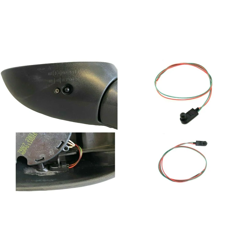 Exterior Outside Ambient Temperature Sensor Underneath Door Mirror Fit For Fiat 500 500X 500L Punto 05-18 Temperature Sensor