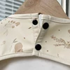 Cute Baby Bibs Toddler Baberos Bavoir Waterproof Long Sleeve Apron Cartoon Animals Children Feeding Smock Bib Baby Stuff 0-5Y 6