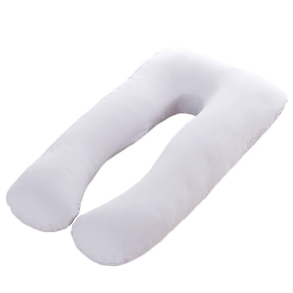 Maternity Pillow Case Multifunction Pure Cotton Cover U-shape for Pregnant Women