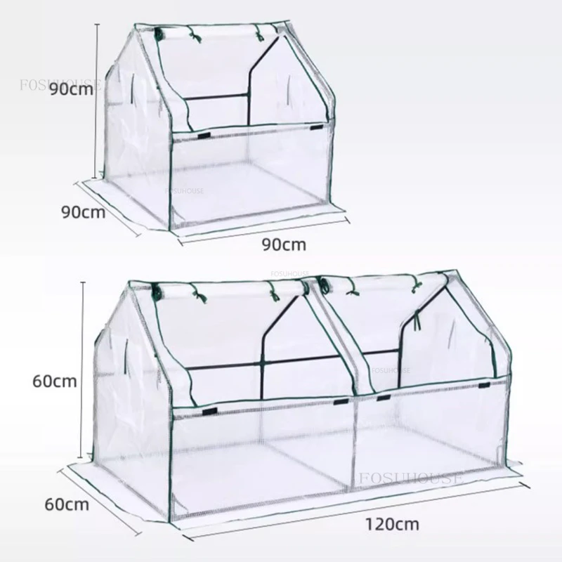 Garden Greenhouses Insect-proof Insulation Shed Cold-proof Plant Support Vegetable Garden Greenhouse Balcony Small Flower Room