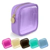 Transparent Waterproof Cosmetic Bag Women PVC Mini Storage Pouch Travel Portable Toiletry Case Multi-Function Makeup Organizer 1