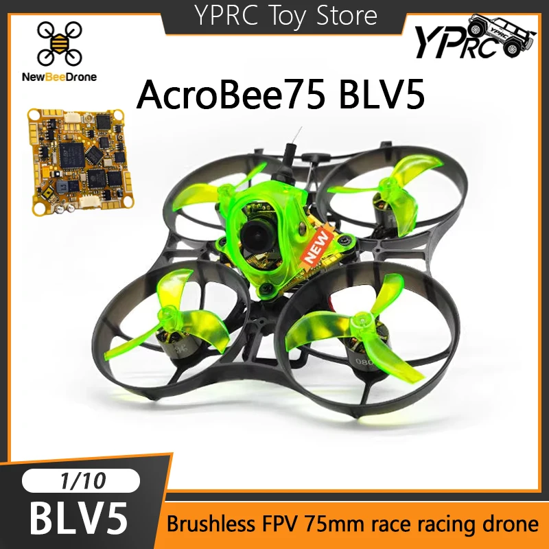 뉴비드론 아크로비75 BLV5 FPV RC 드론 브러시리스 75mm 레이싱 드론 ..