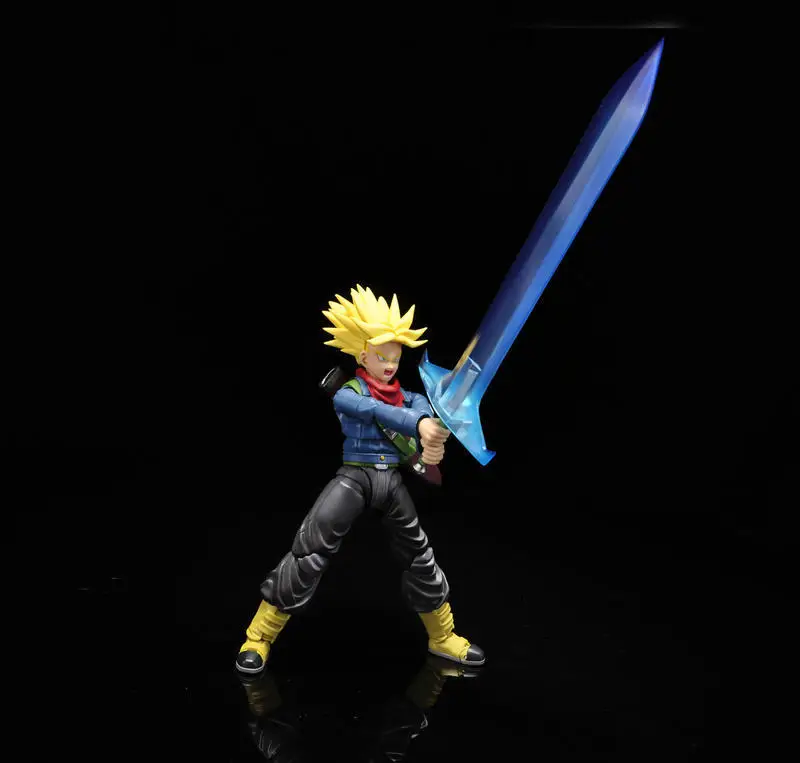 Dragon Ball Super Shf Model Vinyl Action Dolls Future Trunks Figurines Toys Change To Super Saiyan Version Desktop Collection Www Chokseychem Com