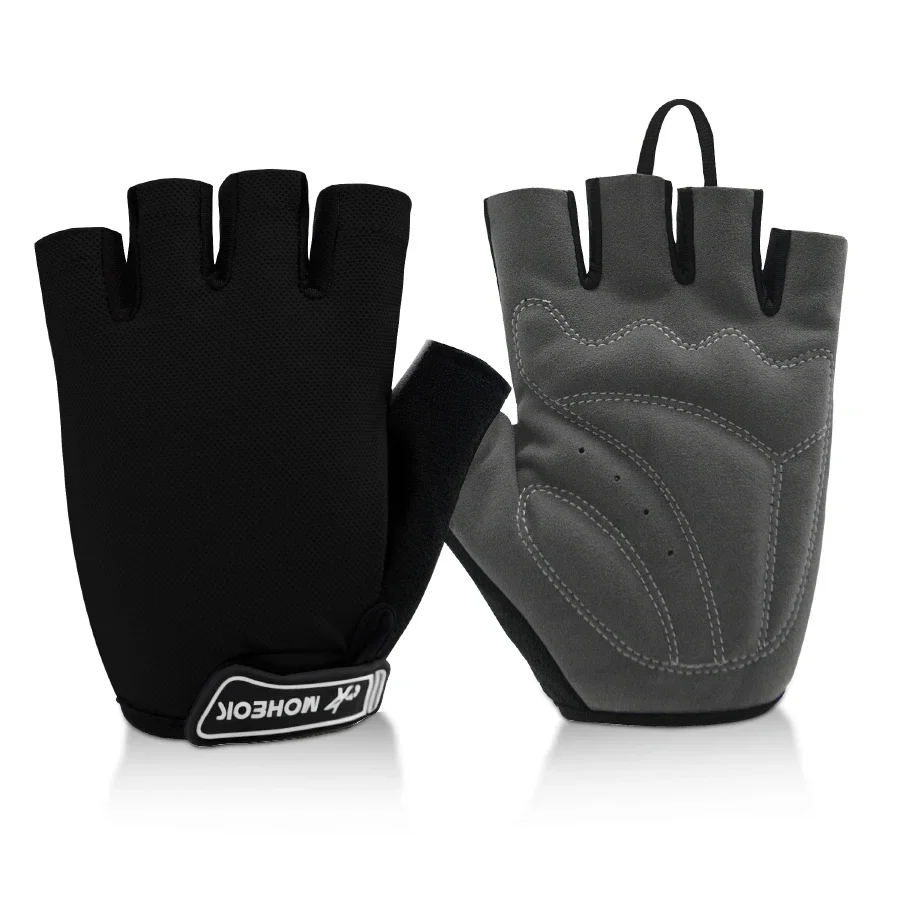 Men's and Women's Shock-absorbing Cycling Gloves Gel Padded Cycling Gloves Non-slip Design Suitable for Cycling Gym Training 2