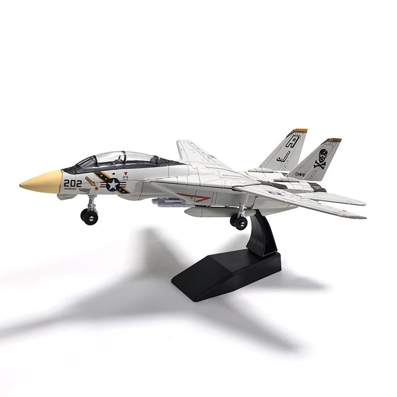 F-22 B2 F-14 Tomcat Mehrzweck-Kampfjet Raptor Baustein-Modell Kreative Militär-Serie Deko Zusammengebaute Spielzeuge für Jungen – Detail 1