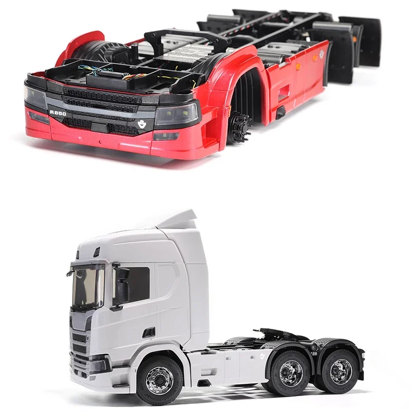 KIT 1/32 R650 Tractor Truck Parts Original Factory Authorized for Static Display with Upgradeable Lighting and RC Equipment 4