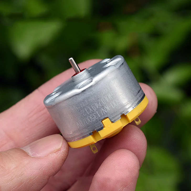 Description Picture 5 of itemS.M.C RC500-KN/13500 Micro 500 Motor DC 6V-12V 5400RPM Mini 32mm Diameter Round Motor DIY Home Sweeper Robot Fragrance Machine