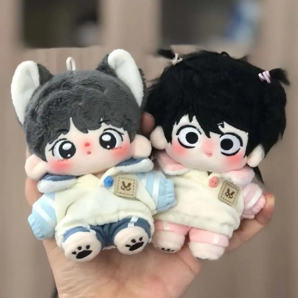 Sweatshirt Cotton Doll Hoodie Dress Up Idol Doll Clothes Soft Cartoon 10CM Cotton Doll‘s Clothes Playing House
