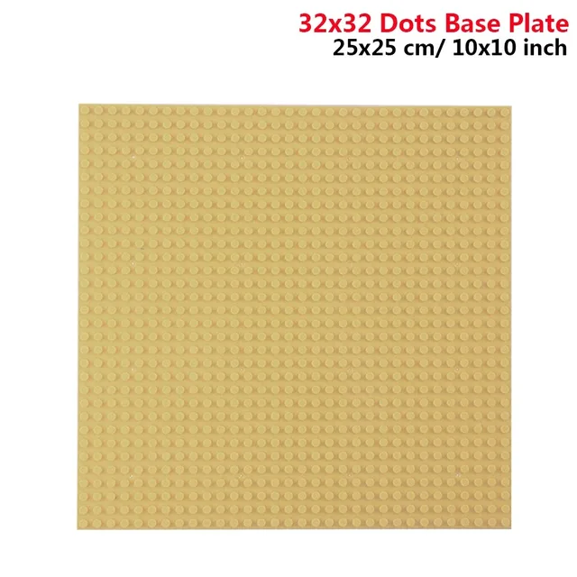 32x32 32x16 Dots Classic Building Blocks Base Plate MOC DIY Small Size Bricks Baseplate Parts for City Figures Children Toys 4