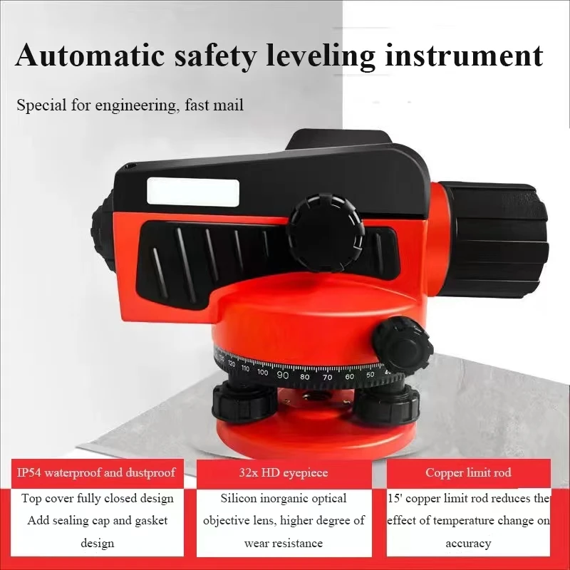 Optical Level Instrument Accurate Levelling Tool auto level measuring