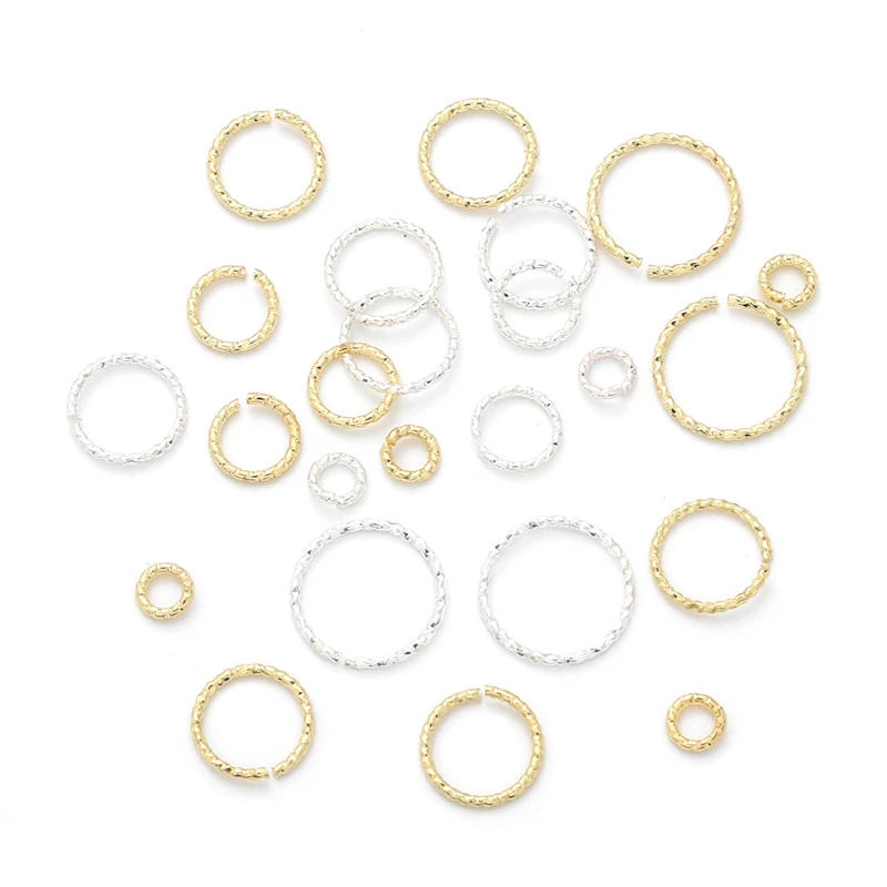 ASOS DESIGN pack of 8 mixed colorful rings in plastic