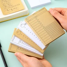 

Daily Weekly Planner Notes Writable Kraft Paper Cards For Notes