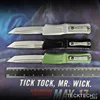 GEN 3 COMBAT TROODON 3 Knife TANTO Blade MICRO TECK TECH M390 CNC Aluminum EDC Self Defense Tactical Pocket Knife TECKTECH 4