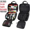Outdoor Molle Medical Bag EDC Pouch Organizer First Aid Kit Large Capacity IFAK EMT Waist Pack for Hunting Camping Travel 4