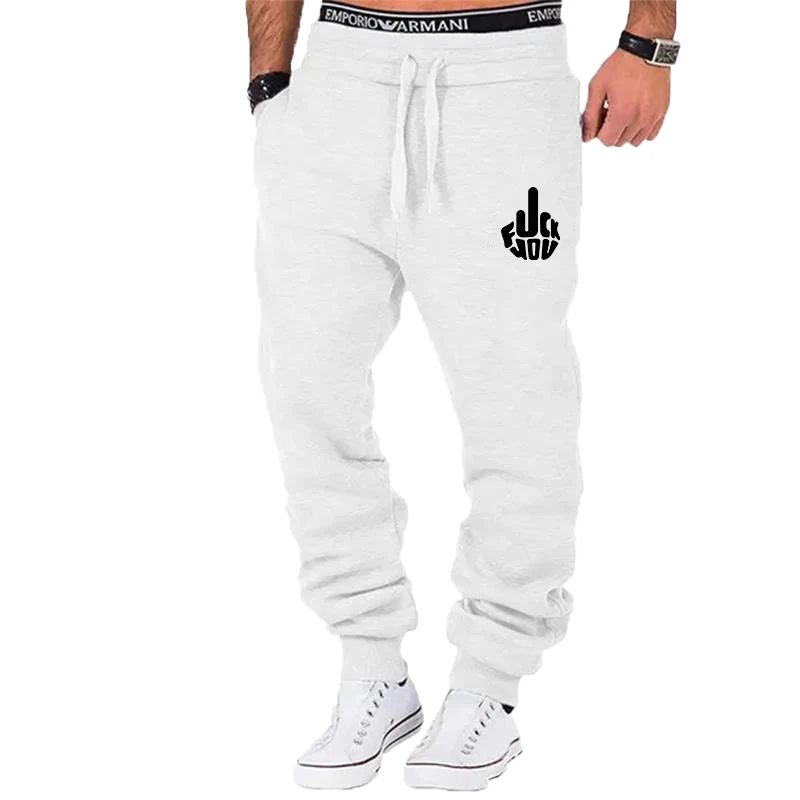New Men Trousers Fitness Sweatpants Men's Casual Pants Soft Sports Pants Jogging Pants Plus Size S-4XL 6