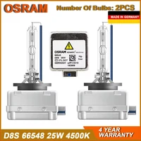 OSRAM CLASSIC XENARC D8S 66548 25W PK32d-1 HID Xenon Headlight Hi/lo Beam 35W 4500K OEM Standard White Light Bulb 1