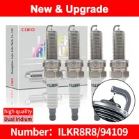 For NGK Dual Iridium Spark Plugs ILKR8R8 94109 for CHANGAN CX70 CS55 CS75 CS85 EADO RAETON LINMA COSMOS X7