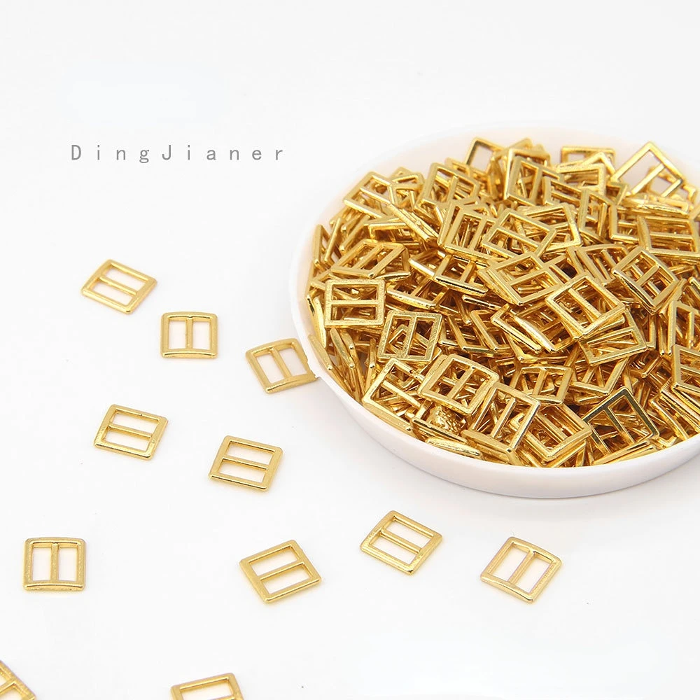 50pcs 3/3.5/4/5/6mm Mini Buttons Ultra-small Metal Buttons Belt Buckle Doll Bags Shoes DIY Doll Button Doll Clothes Accessories 5