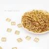 50pcs 3/3.5/4/5/6mm Mini Buttons Ultra-small Metal Buttons Belt Buckle Doll Bags Shoes DIY Doll Button Doll Clothes Accessories 5