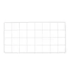Home Wall Decoration DIY Art Iron Grid Decor Photo Frame Postcards Storage Wall Art Display Storage Rack Holder Shelf Organizer 6