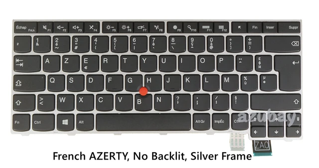 French Keyboard For Lenovo Thinkpad T460s T470s, 13 Gen 1, 13 Gen 2,  01yr057 00pa422 00pa504 01yt111 01av011 01av051, With Frame - Replacement  Keyboards - AliExpress