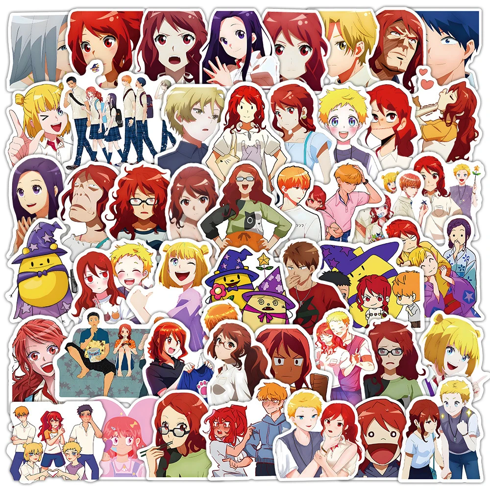 

10/30/50pcs Anime Romantic Killer Stickers Kawaii Cartoon Sticker DIY Water Bottle Phone Case Luggage Waterproof Graffiti Decals