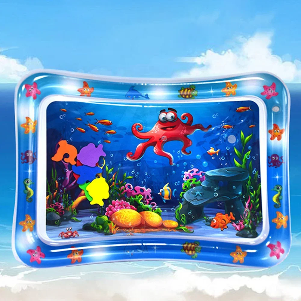 Baby Play Mat Baby Water Play Mat Inflatable Toys Thicken PVC Children's Mat Playmat Toddler Activity Play Center Water for Baby Kids Toys