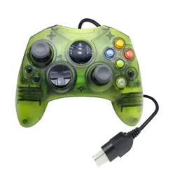 Classic Wired Game Controller - 4.9FT Gaming Joystick and Accessories (Green)