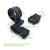 SOTAC Tactical Low Mount Combo For Red Dot Sight 30X Magnifier At 0.9in Optical Centerline Height 2