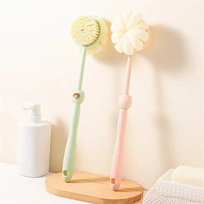 

Приятная для кожи щетка для ванны мягкая щетка Товары для ванной удобная щетка для тела для ванны шарик для ванны улучшает кожу с длинной ручкой мяч для ванны