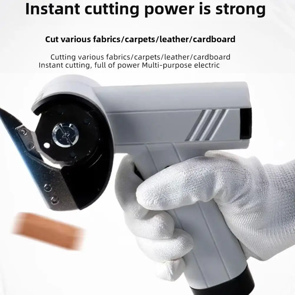 무선 카펫 가위 휴대용 전기 가위 직물 카펫 판지 절단용 전기 판지 절단 도구