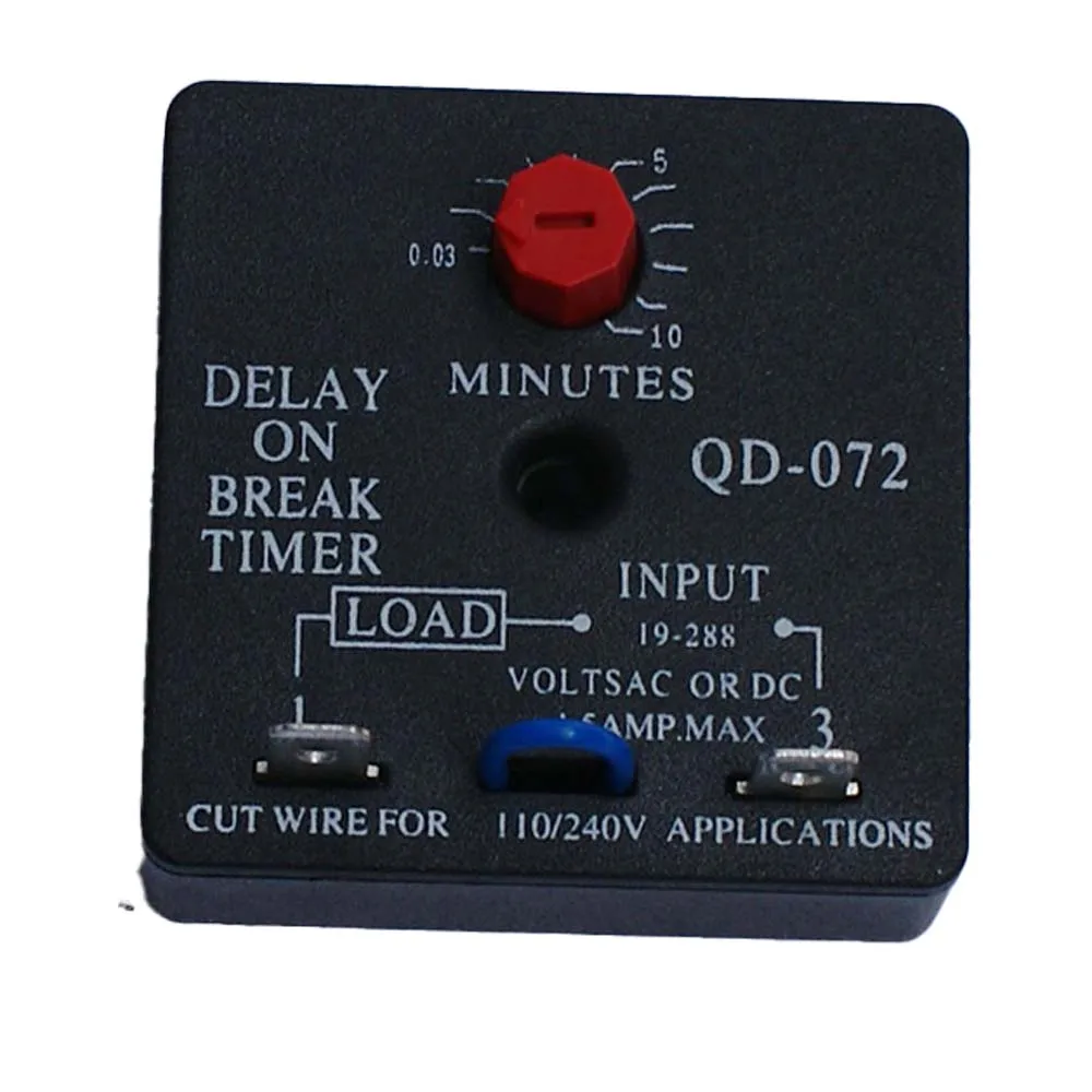 TimeDelayRelayQD068DelayOnMakeTimerwith00310Minutes