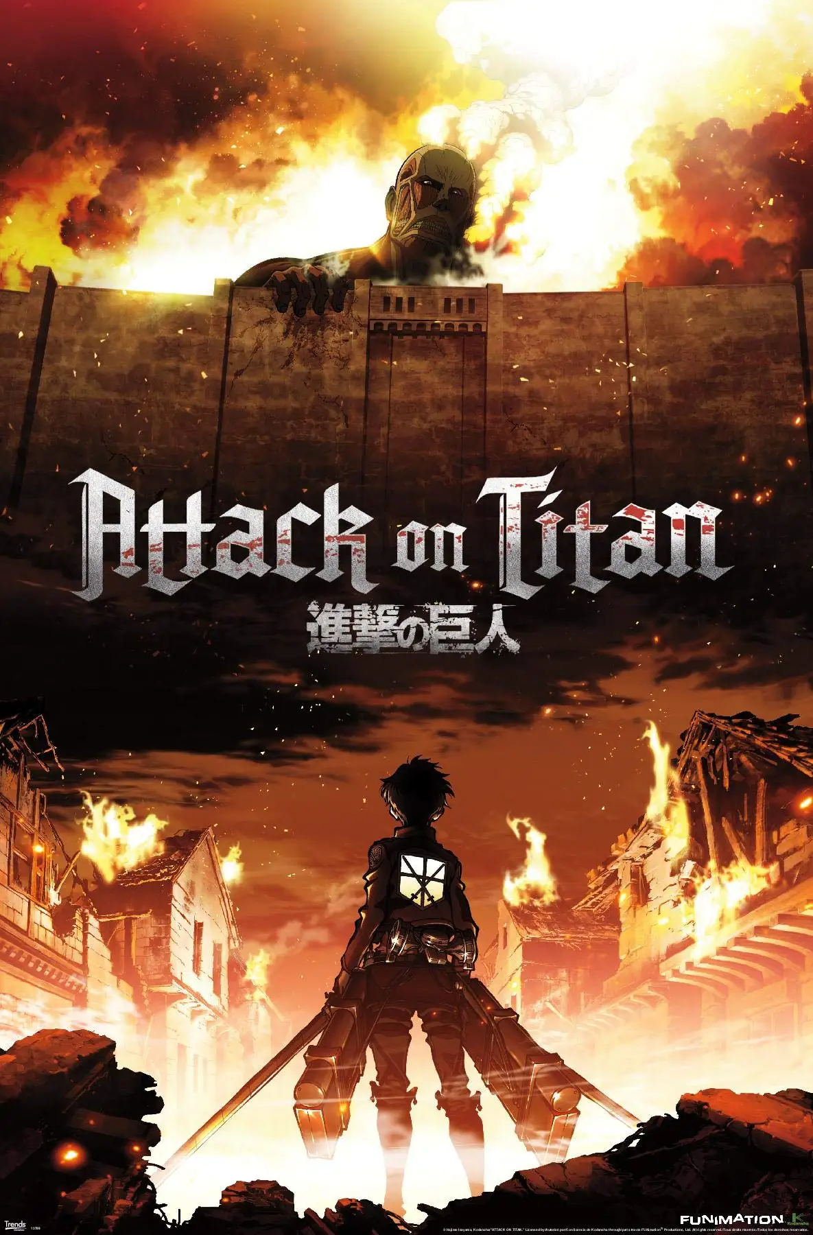 Stunning Anime Art Canvas: Attack on Titan Final Part Wall Decor
