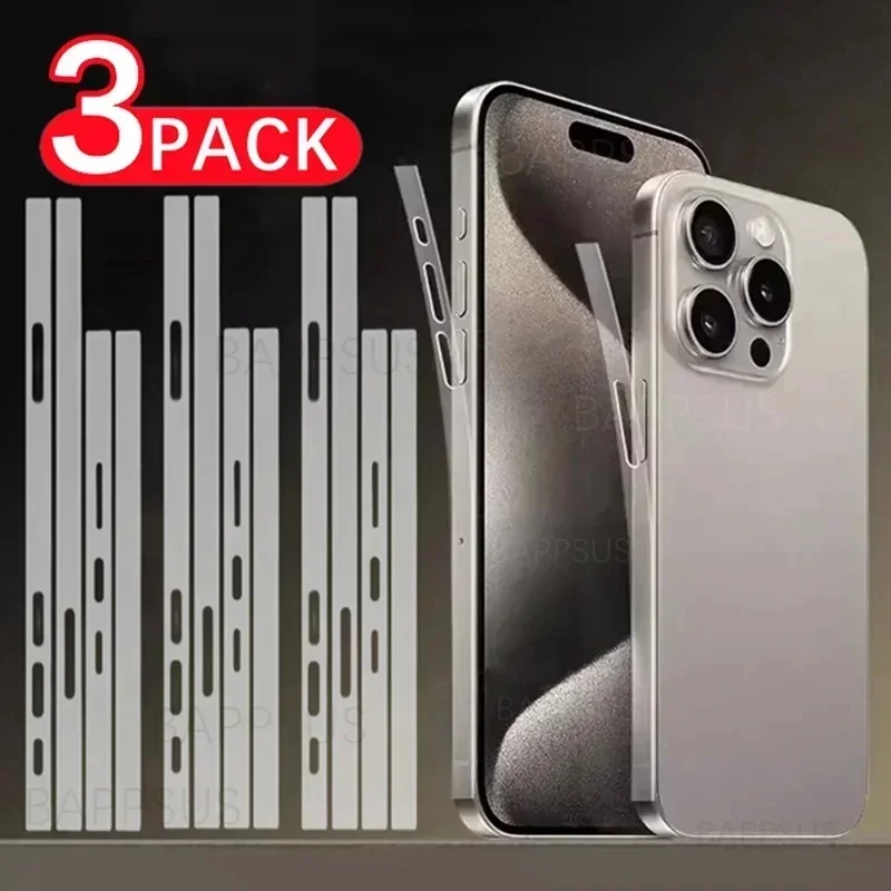 Premium Side Hydrogel Film with Frame Protective Border Screen Protector