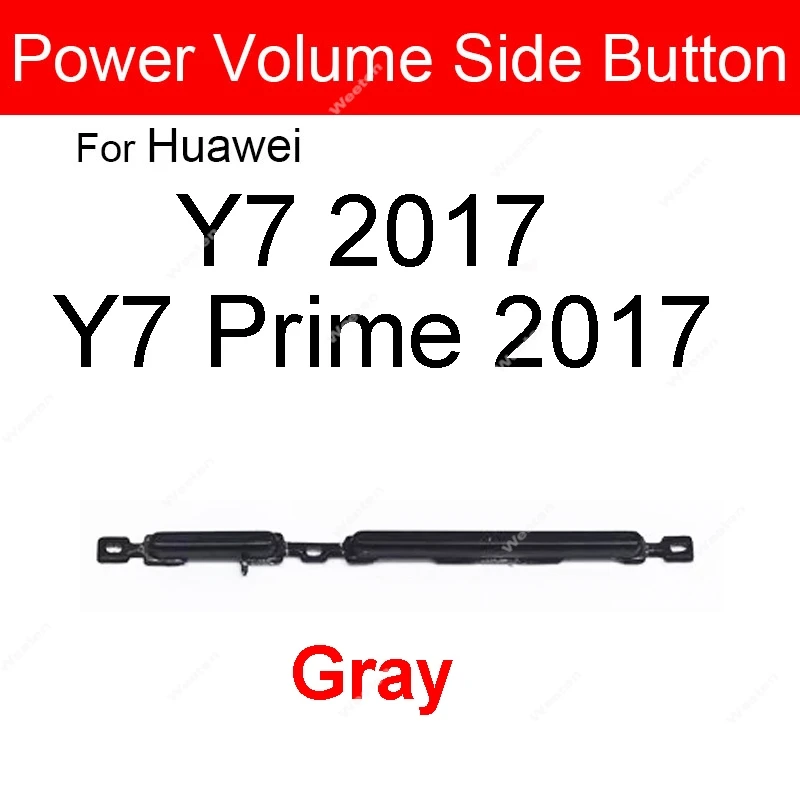 NAPPE INTERNE BOTTONI POWER E VOLUME Per HUAWEI Y6 2017 - Kit Riparazione + Strumenti Inclusi