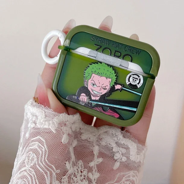 One Piece Luffy Cover for Apple AirPods 1 2 3rd Case for AirPods
