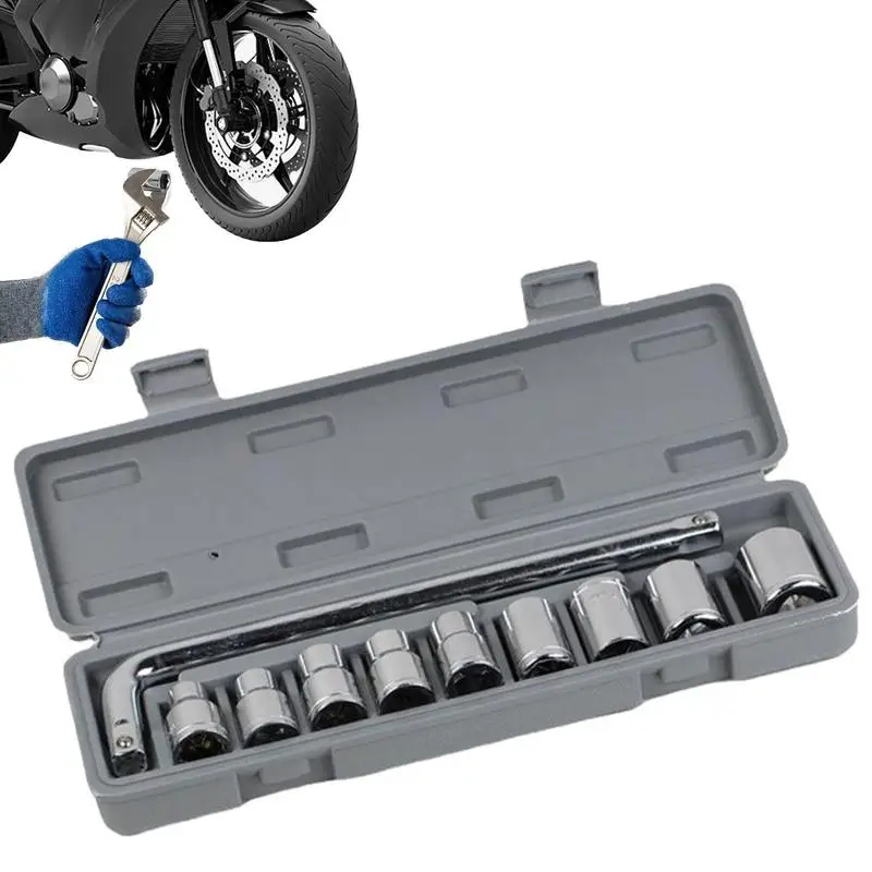 

Socket Wrench Set Triple Square Spline Bit Socket Set Ratchet Socket Wrench Set Drive Socket Set For Auto Repairing Household