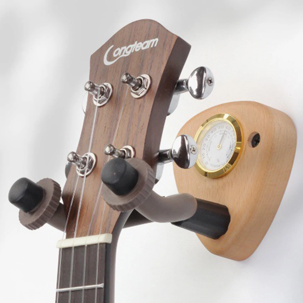 Guitar Holder Wall Mount Stand Parts and Accessories Home Instrument Display Wood/Metal Guitars Hook Wall Hangers Guitar Picks