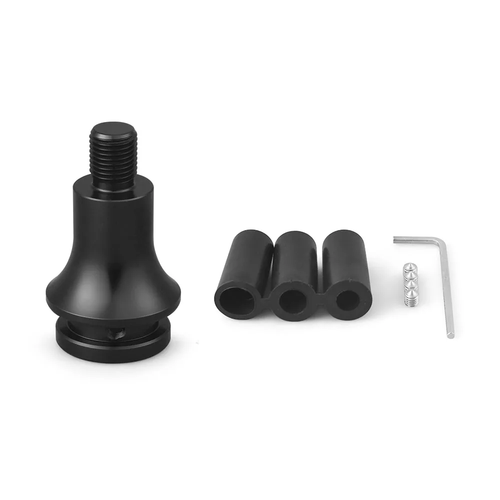 Car Manual Gear Shift Knob Adapter Universal M12x1.25 Thread Aluminum Alloy
