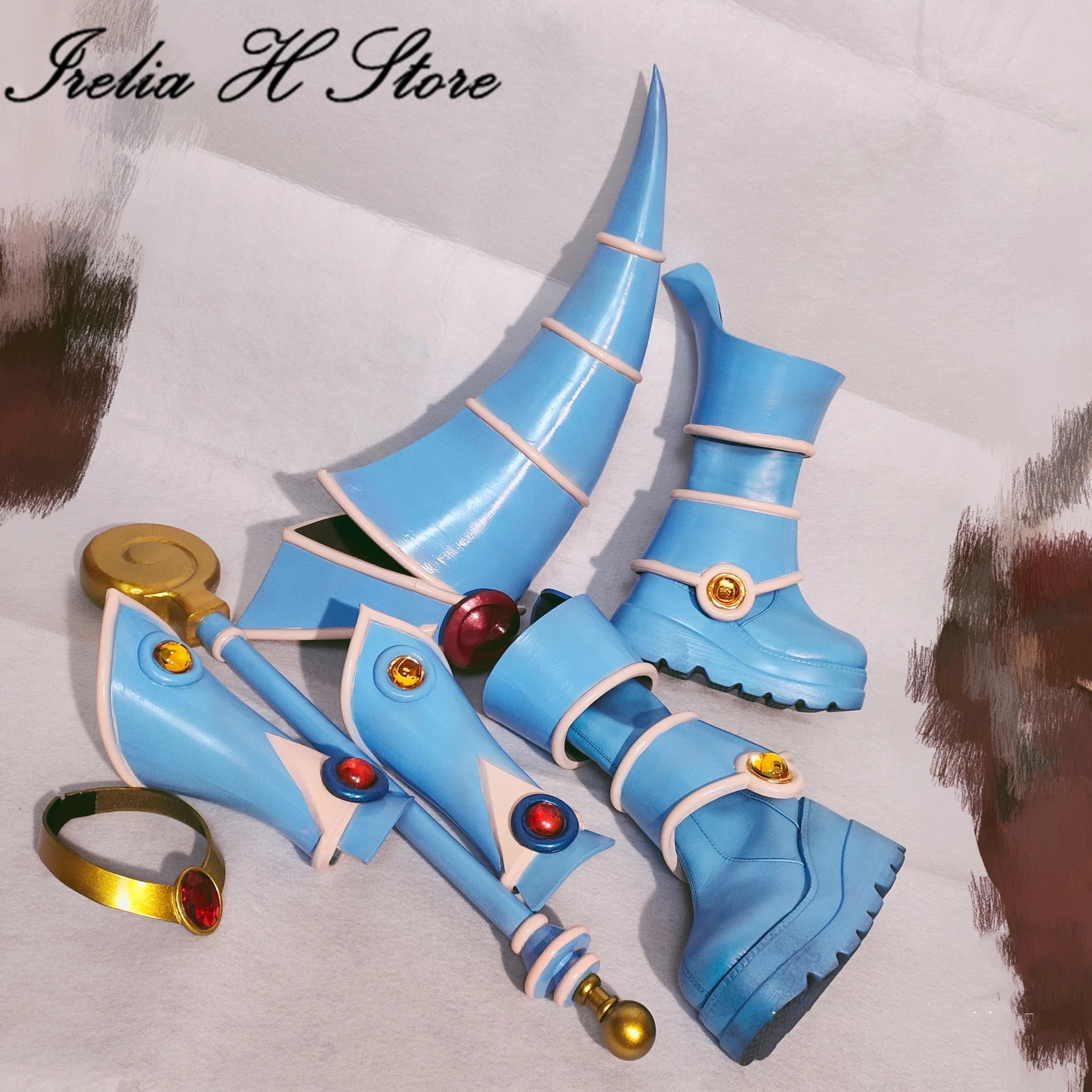 

Irelia H Store Customized dark magician girl from yu gi oh Anime Cosplay Costume