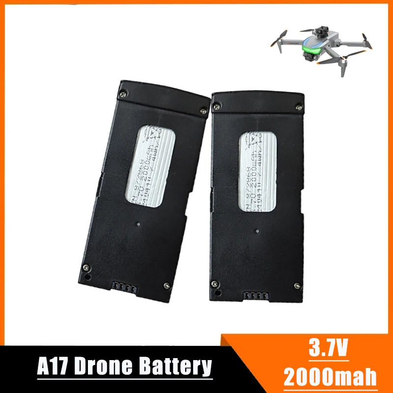 

Оригинальный аккумулятор XD1 для дрона 3,7 в 2000 мАч A17 Mini RC Quadcopter FPV аккумуляторные батареи для A17 аксессуары для квадрокоптера