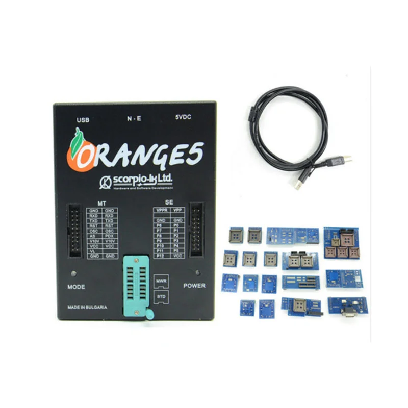Top Selling Orange5 Programmer Orange 5 Full Adapters with Enhanced Software In Stock Orange 5 Auto Ecu Chip Programmer