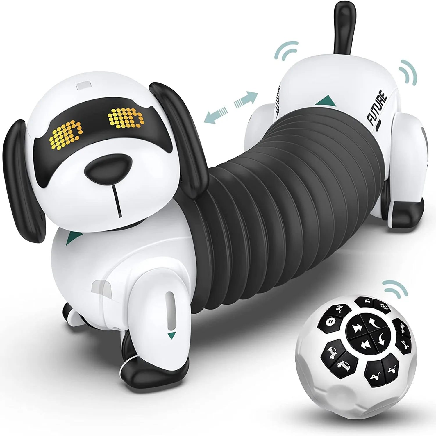 

New 2.4G Wireless Remote Control Intelligent Robot Dog Talking Smart Electronic Pet Dog Toys For Kids New Programmable Gifts