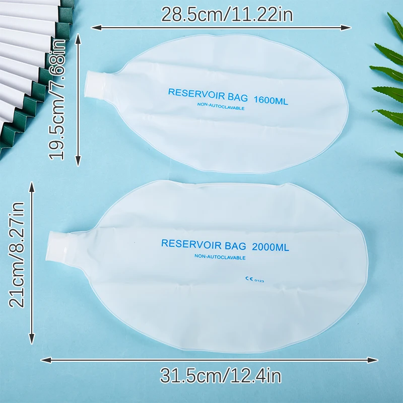 

1PC Adult/Child/Infant Resuscitation Ambu Bags 2000ml/1600ml Reservoir Bag Emergency Self-help Rescue Tool