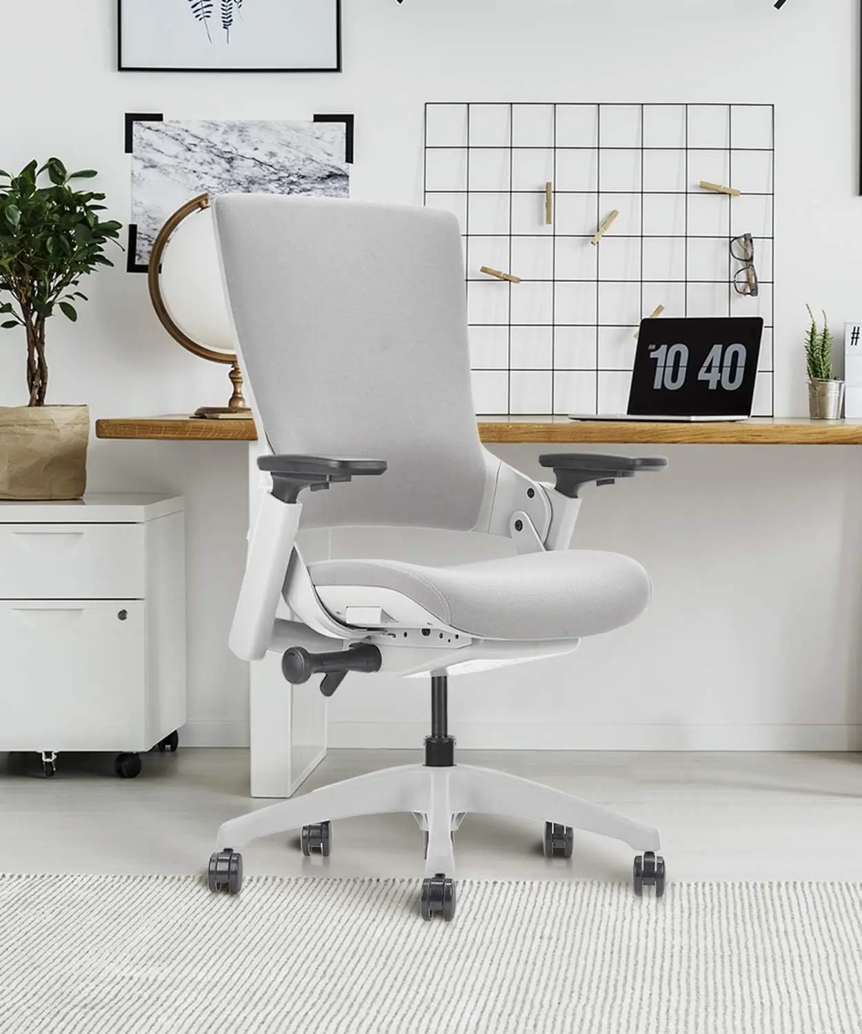 CLATINA Office Chair Swivel Executive Chair, Adjustable Ergonomic