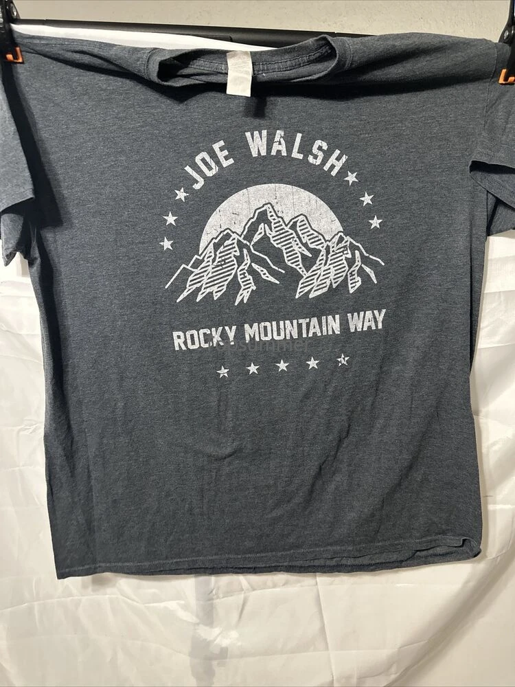 Maglietta Da Concerto Joe Walsh Tour 2017 Rocky Mountain Way Men 2Xl