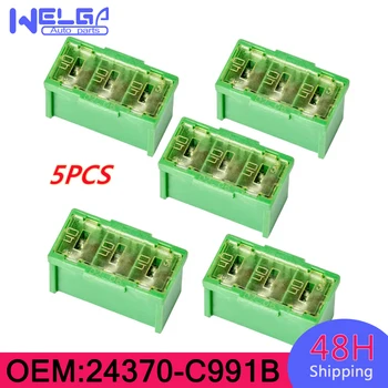5 pezzi di ricambio per auto parti del motore 40-40-40 per fusibile NISSAN OEM 24370-C9900 24370-C991B 90982-08299 24370C9900 24370C991B parte auto
